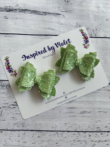2.5" Ava Piggy set - Pearl Green