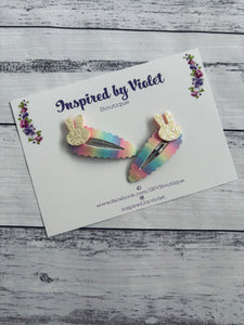 5.5cm Snap Set - Bunnies