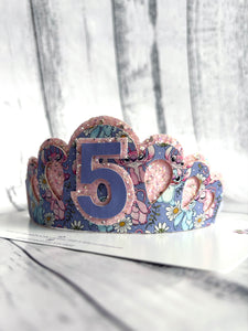 Birthday Tiara headband - 5 Experiment 626