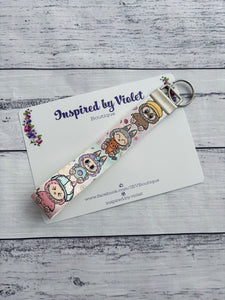 Faux Leather Key Fob/Wristlet - Large Bubu