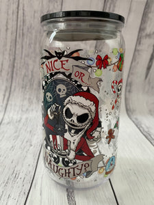 16oz plastic cup - Jack Santa