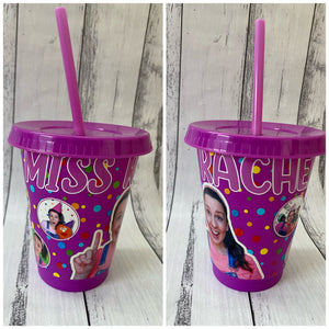 16oz tapered plastic cup - Rachel Bright Purple