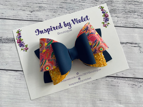 4” Lettie bow - Art