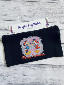 Zipper Pouch - Mouse Christmas (seconds)