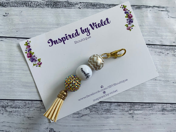 Beaded Keyring - #mumlife