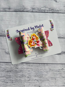 4" Ava Resin bow - Sleep Princess