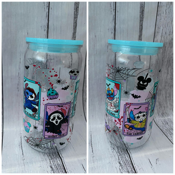 16oz plastic cup - Halloween 626