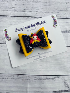 3.5" Imogen bow - Yellow Dancer
