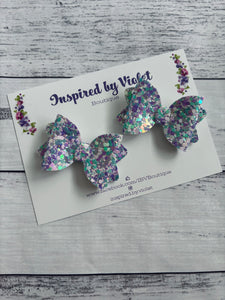 2.5" Imogen piggy set - Purple Mix