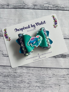 3.5" Imogen Resin bow - Turtles
