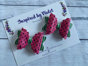 2.5" Ava Piggy set - Watermelon