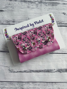 Purse B - Pink Halloween