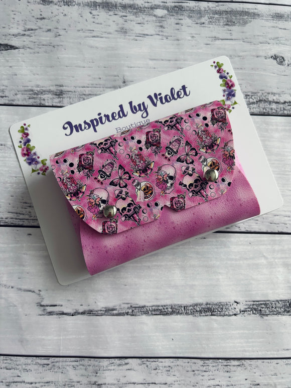 Purse B - Pink Halloween