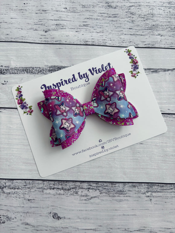 4” Sienna bow - Demon Hunter Girls