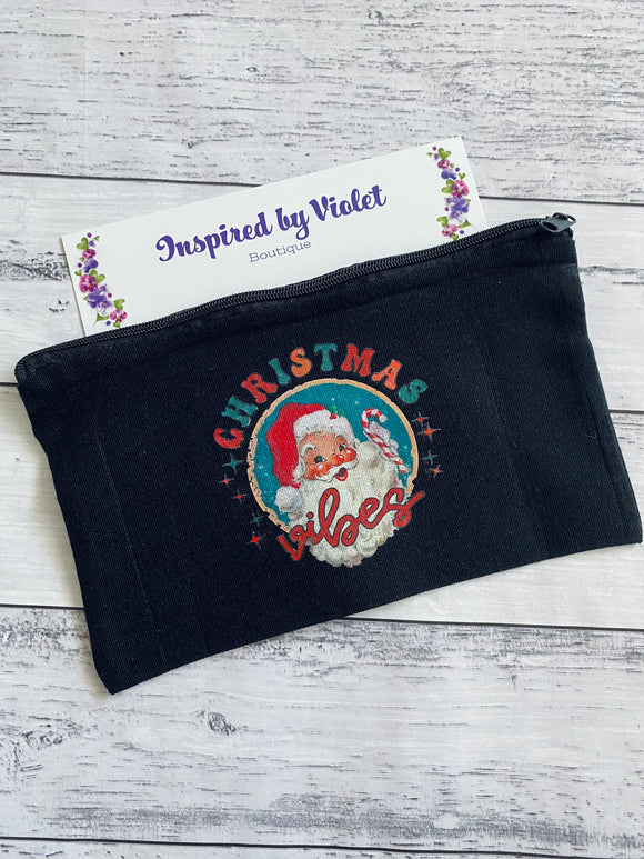 Zipper Pouch - Christmas Vibes