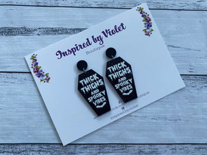 Dangle Earrings - Spooky Vibes