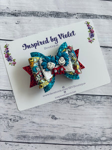 3.5" Violet Clay bow - The Things
