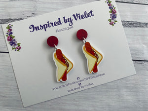 Dangle Earrings - Sausage Sizzles