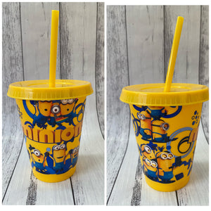 16oz tapered plastic cup - Bananaaa Yellow