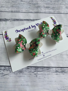 2.5" Imogen piggy set - Christmas Mouse