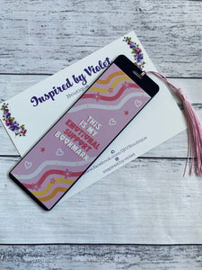 Bookmark - Emotional Support Bookmark