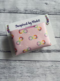 Purse B - Pink Flower Neurodiversity
