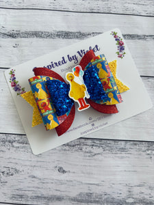 4.5" Violet Resin bow - Street Bird