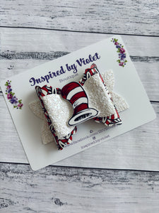 4" Ava Resin bow - The Hat