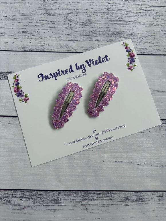 5.5cm Snap Set - Orchid