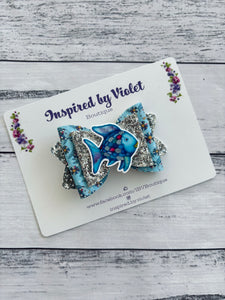 3.5" Imogen Resin bow - Fish