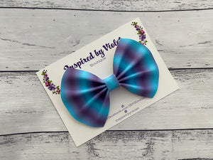 5” Chloe Bow - Blue & Purple