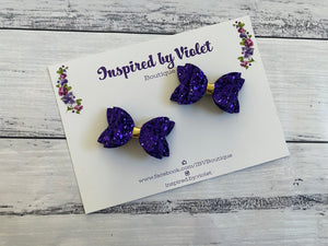 2” Florence pigtail set - Rich Purple